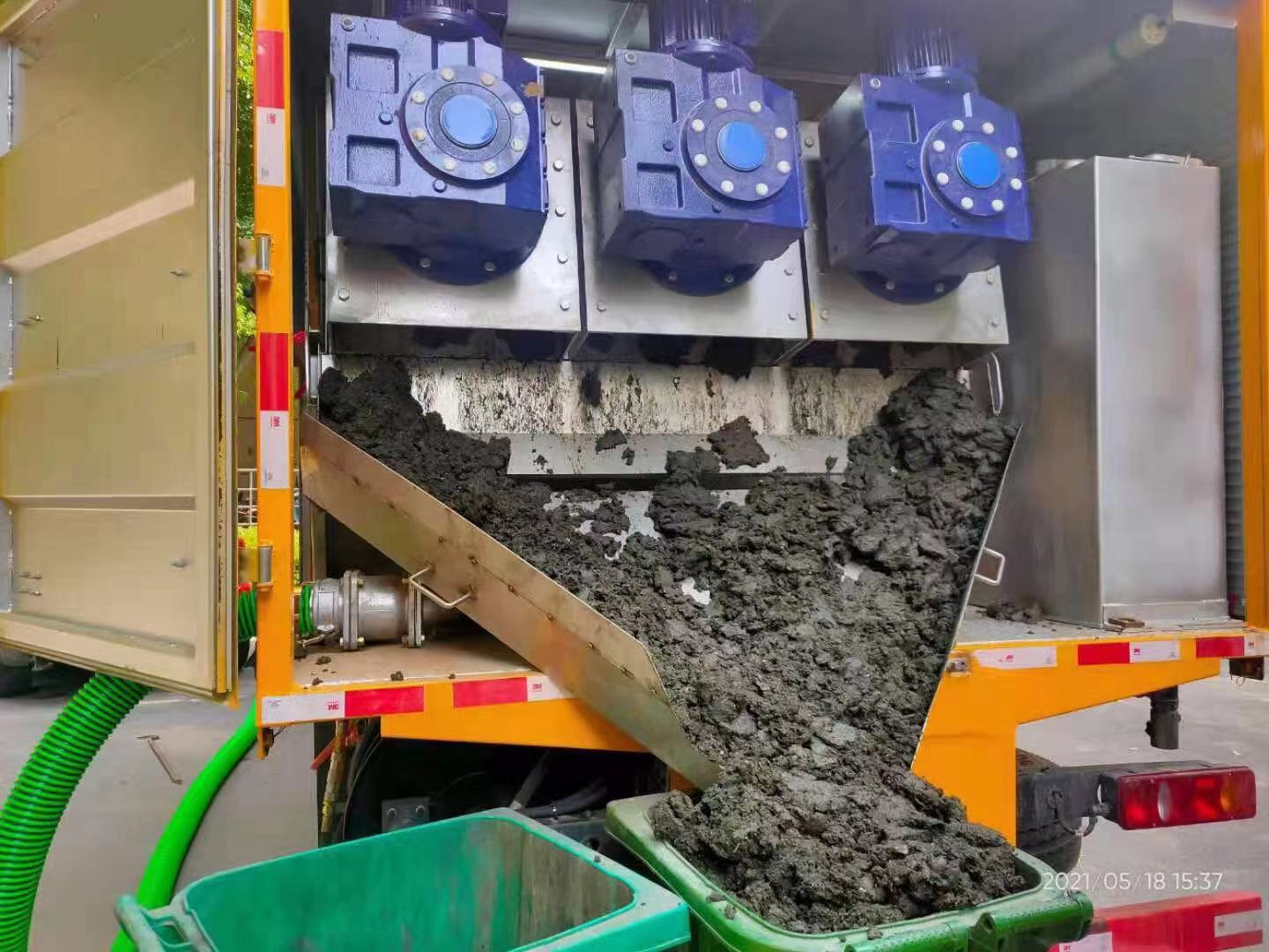 庐江化粪池清掏城市维护站-泥浆净化干湿分离处理